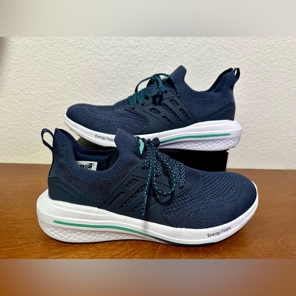AVIA CAGED SNEAKER NAVY
WOMEN COMFORT RUNNING
LIGHTWEIGHT SHOE NEW NO
BOX Sz 9.5 - Picture 2 of 9